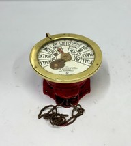 Original Vintage Brass Chadburns Liverpool Ltd. London Ship Wall Telegraph - Red - $989.01