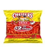 Chester&#39;s Fries Corn Snacks Flamin&#39; Hot Flavored 5 1/4 Oz 12 Big Bags! - $81.18 CAD