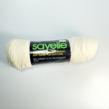 Sayelle Orlon Acrylic Vintage 4 Ply Yarn Fisherman Color Montgomery Ward - $7.84