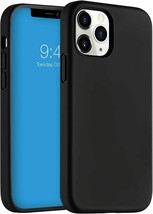 Beam iPhone 12 Case, iPhone 12 Pro Case, Full Body, Silicone, Shockproof - Black - £8.36 GBP