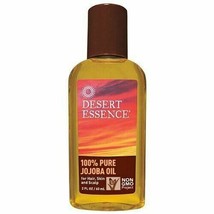 NEW Desert Essence 100% Pure Jojoba Oil for Hair Skin and Scalp 2 Fl Oz - £9.25 GBP