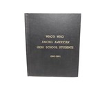 Who&#39;s Who Among American High School Students Vol V 1980-1981 Hardcover ... - $27.71