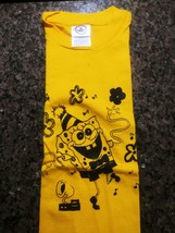 Sponge Bob - Delta Pro Weight Mmm Yellow T Shirt - £0.77 GBP