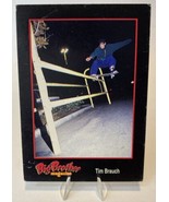 1993 Big Brother Skateboard Magazine Tim Brauch Trading Card Rookie VHTF - $49.45