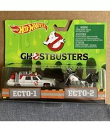 Hot Wheels 1:64 Ghostbusters Ecto-1 and Ecto-2 Set - £19.78 GBP