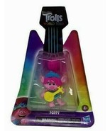 Trolls POPPY DreamWorks World Tour Action Fig Pink Hair Body Yellow Guit... - $20.32 CAD