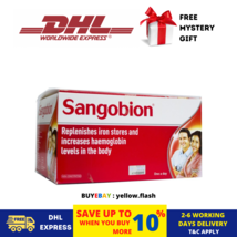 SANGOBION COMPLETE 100&#39;S Replenishes iron stores &amp; increase haemoglobin ... - £42.11 GBP