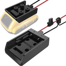 Power Wheel Adapter With Fuse &amp; Switch, Secure Battery Adapter For, 1 Pack - £25.15 GBP