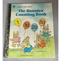 Vintage - A Little Golden Book - The Bunnies&#39; Counting Book 203-58 - £4.65 GBP