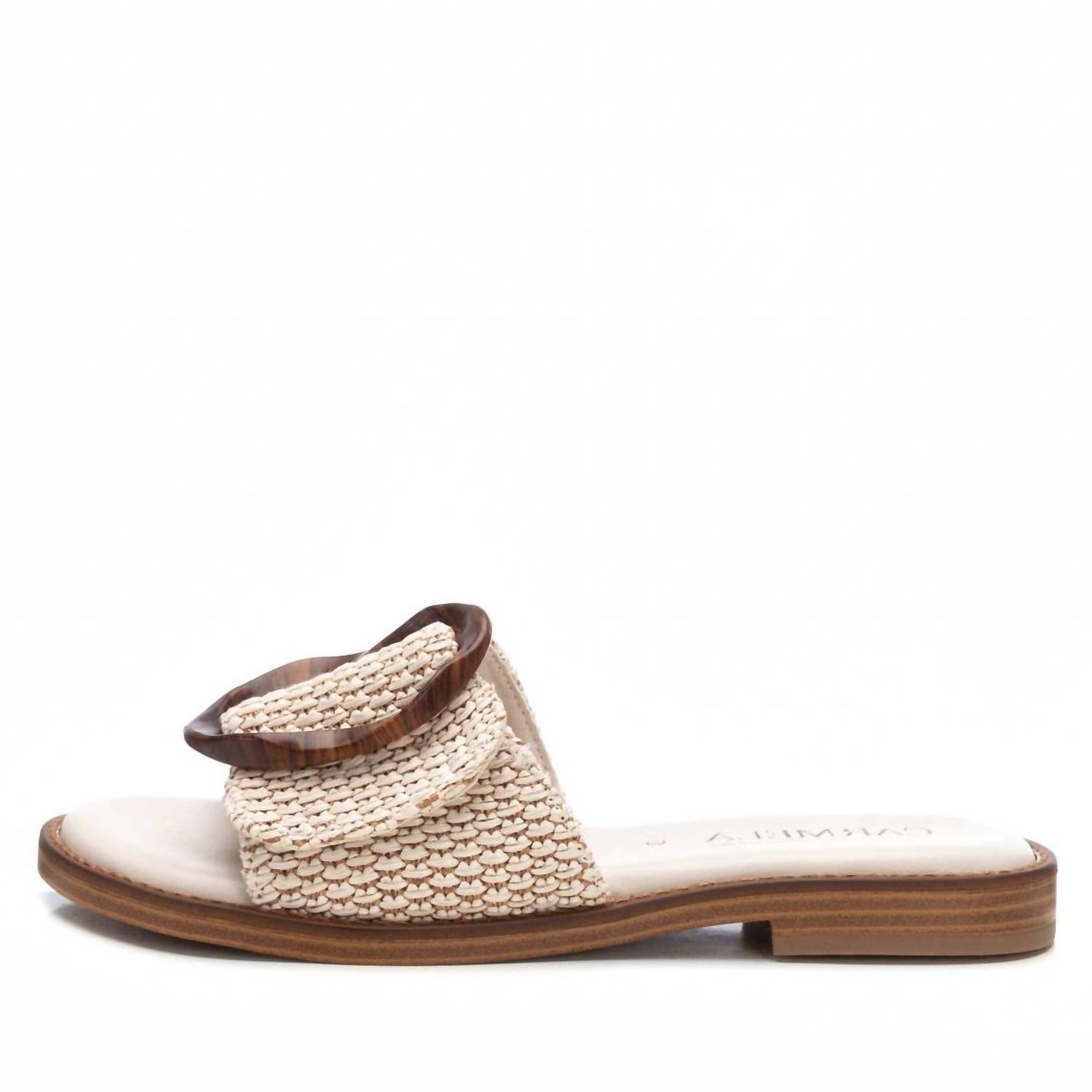 Xti Women&#39;s Carmela Fashionable Sandals Beige - $81.00