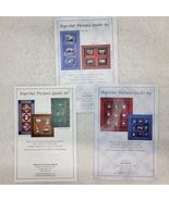 Jean Boyd - Happy Memories Quilt Patterns - Pop-Out Picture LOT OF 3 # 1... - $16.29 CAD