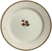 ROYAL IRONSTONE CHINA ALFRED MEAKIN TEA LEAF COPPER LUSTER SALAD PLATE 8&quot; - $9.99