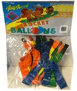 Party Dazzel Rocket Balloons - 10 Pcs per package - $4.41 CAD