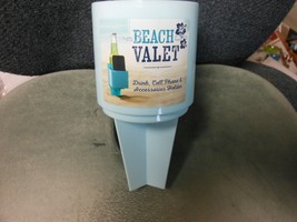 Beach Valet &quot;Plastic Green Drink, Cellphone &amp; Accessories Holder For Bea... - $128.09 MXN