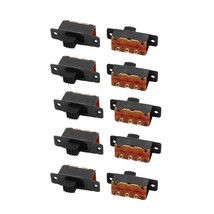 uxcell 10Pcs 2 Position 3P SPDT Micro Miniature PCB Slide Switch Latchin... - £10.59 GBP