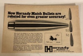 1974 Hornady Bullets Vintage Print Ad Advertisement pa15 - £5.20 GBP