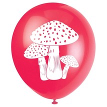 Mushroom Latex Balloons, 12Inch (16Pcs) Girl Baby Shower Or Birthday Party Decor - £17.93 GBP