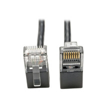 Eaton N201-SR1-BK Eaton Tripp Lite Series RIGHT-ANGLE CAT6 Gigabit Snagless Mold - $24.18