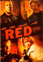 RED (Bruce Willis, Helen Mirren, Morgan Freeman, Mary-Louise Parker) ,R2 DVD - £8.63 GBP