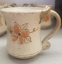 Vintage Hand-Crafted Studio Art Pottery Set of 6 Mugs 10 Oz. - £35.29 GBP