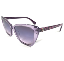 Kate Spade Sunglasses LUCCA/G/S 789I4 Purple Cat Eye Floral Frames Purple Lenses - £59.54 GBP