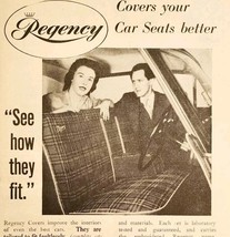 1957 Regency Car Seat Covers Import Advertisement Autocar Automobilia DWPP2 - $29.99