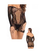 RR Demure Long Sleeve Mini Dress Blk SM - €31,12 EUR
