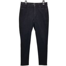 Lularoe Women&#39;s 30 Black Magic Band Slimming Panels Skinny Fit Jeans - $30.14