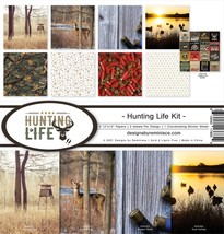 Reminisce Collection Kit 12&quot;X12&quot;-Hunting Life - £16.17 GBP