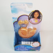 Disney The Little Mermaid Ariel Singing Seashell Necklace Lights-Up &amp; Sounds NEW - £11.00 GBP
