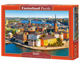 500 Piece Jigsaw Puzzle, The Old Town of Stockholm, Sweden, Cityscape puzzle, Ad - £12.77 GBP