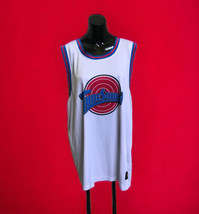 Looney Tunes Squad SPACE JAM Basketball Jersey Singlet #O Bugs Size XL White - £31.24 GBP