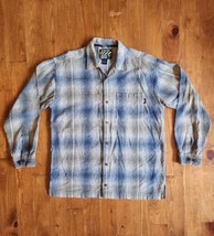 Big Rock Canyon Rugged Wear Long Sleeve Button-down Shirt Size Large Blu... - £8.72 GBP