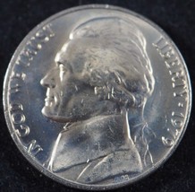 1979 P Jefferson Nickel 5 Cents (BU) Brilliant Uncirculated US Coin - $2.95