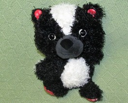 Hallmark Valentine Skunk 8&quot; Plush Love Is In The Air Hugs Kisses Xo Black White - £5.69 GBP