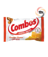 12x Bags Combos Baked Snacks Cheddar Cheese Stuffed Pretzels 1.7oz Fast ... - £18.89 GBP