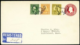 Worth, IL Fox, Two Choice Strikes Fancy Cancels On Registered Cover - $500.00
