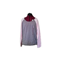 Jenni Sleep Shirt Grey Pink Women Pullover Size Large Sleepwear Pajamas - £19.52 GBP