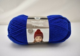 Loops &amp; Threads Impeccable Medium Weight Acrylic Yarn - 1 Skein Color Royal - £5.96 GBP