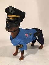 MPP Police Officer Dog Costume Classic Blue Cop Uniform Hat Badge Holster Access - £34.96 GBP