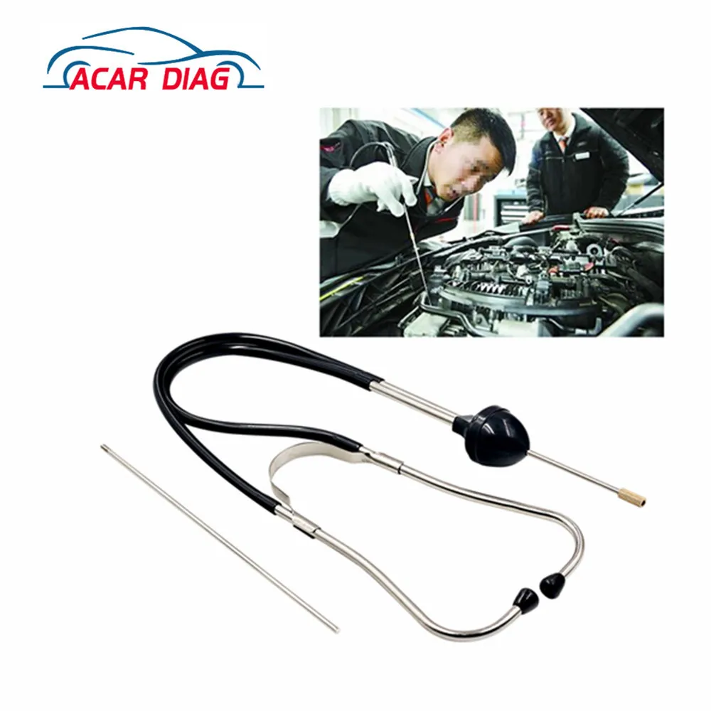 Mechanics Cylinder Stethoscope For Car Engine Block Diagnostic Tool Automotive E - £77.69 GBP