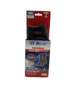 35° Below Thermal Thicker Insulated Socks 1 Pair Grey Small/Medium - BRA... - $129.72 MXN