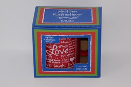 Christian Brands Written Reflections Red Love 11 oz Ceramic Coffee Mug NRFB - £8.01 GBP