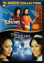 Twitches &amp; Twitches 2 Too - Disney Channel Halloween Mowry Twin Witches New Dvd - £13.29 GBP