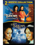 TWITCHES &amp; TWITCHES 2 TOO - Disney Channel Halloween Mowry Twin Witches ... - £13.40 GBP