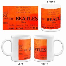 The Beatles - Atlantic City Convention Hall - 1964 - Concert Ticket Mug - £19.23 GBP+