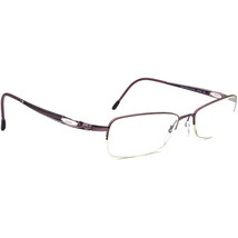 Silhouette Eyeglasses 6613 40 6052 Purple Half Rim Frame Austria 52[]16 130 - $59.99
