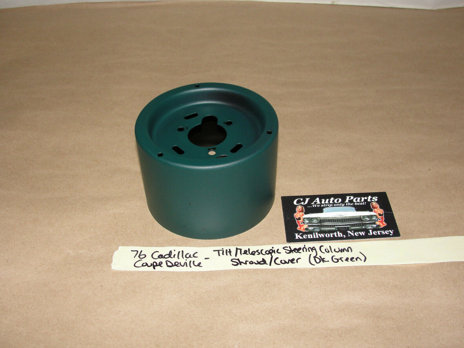 76 Cadillac Deville TILT TELESCOPIC STEERING COLUMN TO WHEEL SHROUD COVE... - $123.74