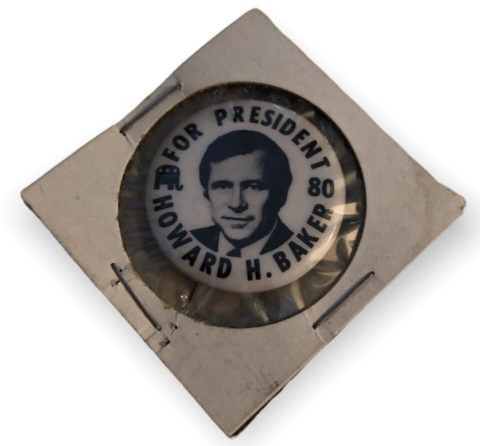 Howard H. Baker For President 1980 Pin Pinback Button - $8.12
