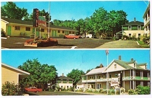 Bar Harbor Maine Postcard Higgins Holiday Motel Near Bluenose Ferry Acad... - £2.22 GBP